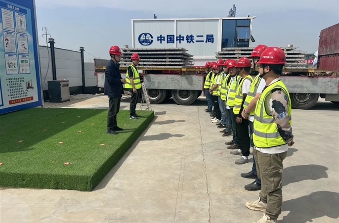 做实节前安全检查　筑牢安全生产防线－集贤佳苑项目开展五一节前安全大检查