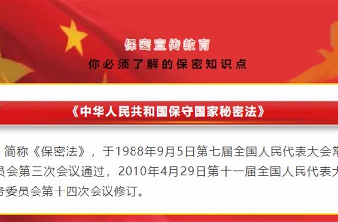 保密无小事，人人当尽责