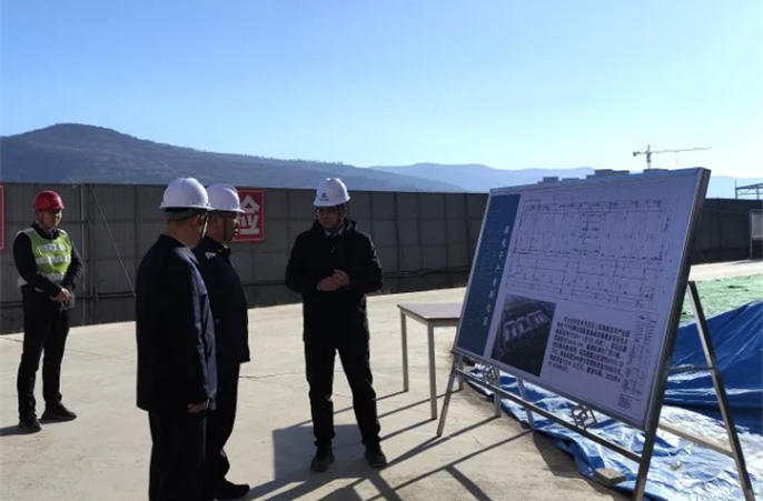 天水市委副书记、市政府党组书记、市长刘力江一行到天水产业园项目考察调研